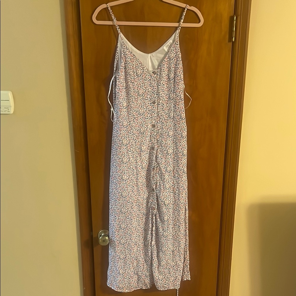 Floral Spaghetti Strap Dress